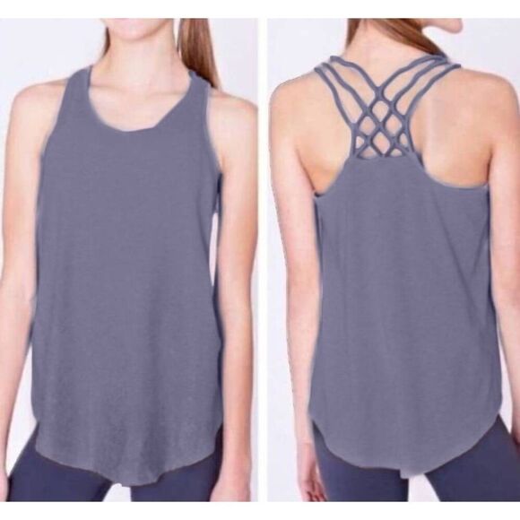 IVIVVA BY LULULEMON Quiet Moments Foil Tank Size 10 - Picture 1 of 3